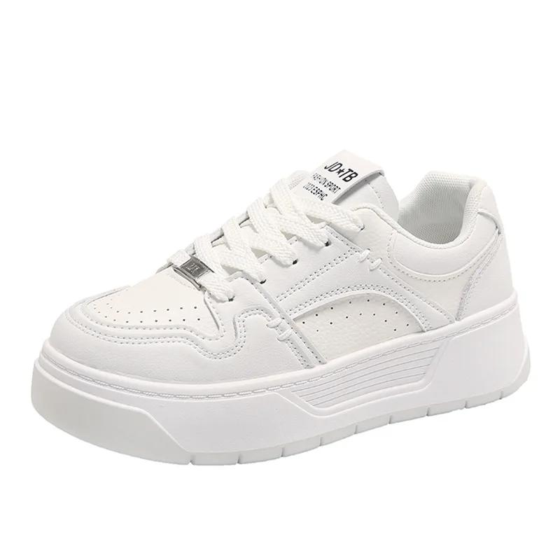 

модные простые белые туфли на толстой подошве для женщин 2024 года, универсальная повседневная обувь для шопинга, дышащая спортивная обувь для серфинга, кроссовки 40 белый