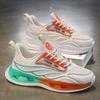 Men's Shoes Breathable 2025 Mesh Height Increasing Popcorn Dad Teenagers Running Casual Sports