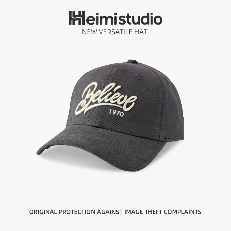

25 Early autumn new three-dimensional embroidered letter hard top baseball cap women s versatile sunshade cap tide