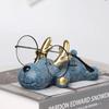 Creative Cute Deer Glasses Stand Decoration Glasses Store Display Stand Office Desktop Glasses Storage Rack Decoration