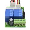 DC 12V 3A 21kHz PWM DC Motor Speed Regulator Controller Adjustable Speed Control Reversible Relay Module 6V-24V