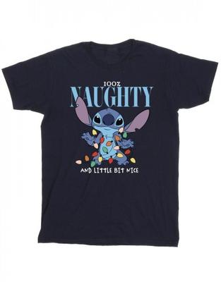 Chłopięcy T-shirt Lilo & Stich Naughty & Nice