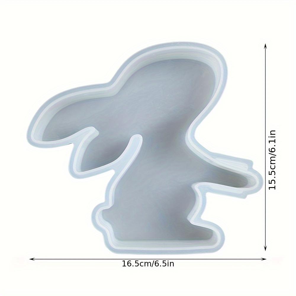 Bunny Hydroponic Vase Silicone Mould,Easter Bunny Decorative Flower Pot Vase Silicone Mould Home Decorative Test Tube Flower Pot