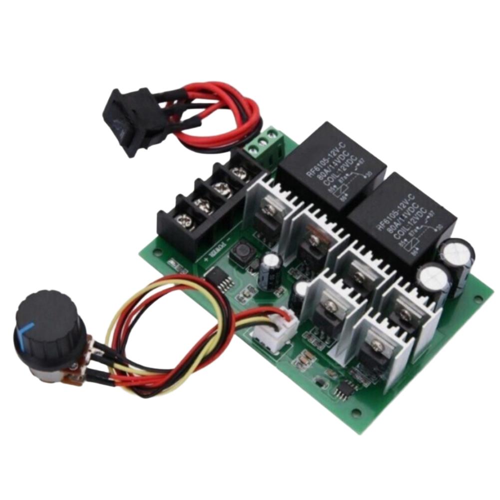 1 Stück Hochleistungs-40A Vorwärts- und Rückwärts-Motordrehzahlregler für Bürstenmotoren, Drehzahlregler-Zubehör 100MM*76MM*28MM