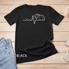 Fluffy Potato Guinea Pig Merchandise Guinea Pig Heartbeat Unisex T-shirt