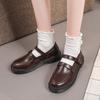 Lolita Schuhe Damen Japanische Mary Jane Schuhe Damen Vintage Mädchen Studenten Jk Uniform High Heel Plateauschuhe Cosplay