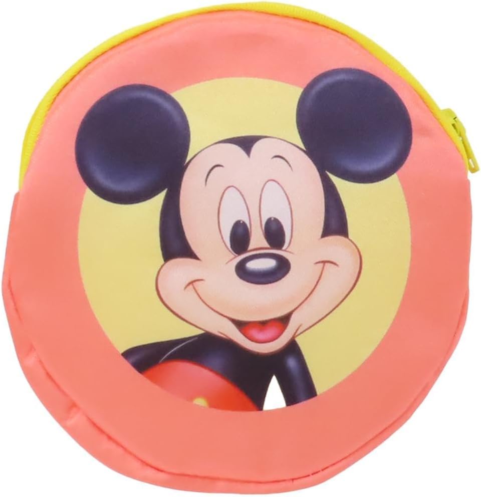 MORIPiLO Mickey Mouse Tissue Disney Small Item Plush 13x13cm Disney Morishita Pillow Case, Merchandise, Case, Pouch, Cute, (Retro Red), Character,