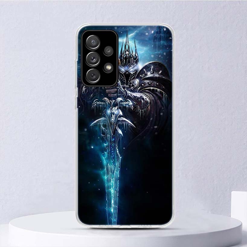 W-World Of W-Warcraft W-Wow Soft Case For Samsung Galaxy A16 A26 A36 A56 A15 A14 A13 A55 A54 A53 Phone Cover A25 A35 A24 A34 A23