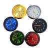 Orologio per Automobile Cruscotto Orologio per Auto Decorazione Interna Orologio Mini Portatile Decorazione Luminoso Orologio Analogico Ornamenti Per Auto