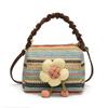 2026 New Summer Advanced Sense Flower Large Capacity Handbags Fashi Versatile Weave Delicate Commute Women's Crossbody Bag