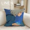 Anime Nomadic Castle Cushion Cover Pillowcase Set Pcs x x Breathable Washable Sofa Cushion Cover