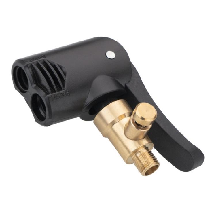 High Performances Double Head Air Chuck Fit for Bike Tire Inflators with Quick Connection Compatibility Fast Inflation