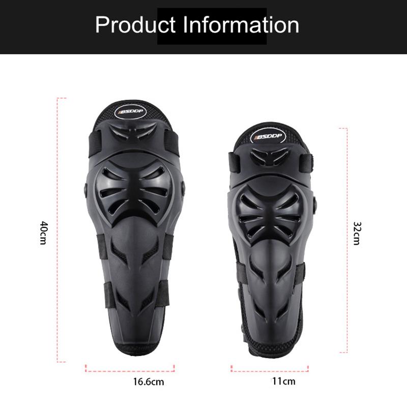 LMoDri Fashion New Desigen wyścigi na świeżym powietrzu motocyklowe nakolanniki ze stali nierdzewnej Motocross chronią łokieć kolana