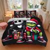 3Pcs Christmas Characters Friendship Bedding Sets For All Sizes New 3D Printed Bed Cover Comforter Duvet Cover Pillowcase Bedroom Decoration