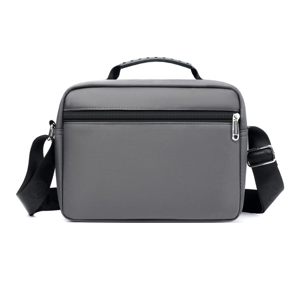 Mens Oxford Crossbody Messenger Bag Waterproof Business Shoulder Satchel Multi Pocket Purse