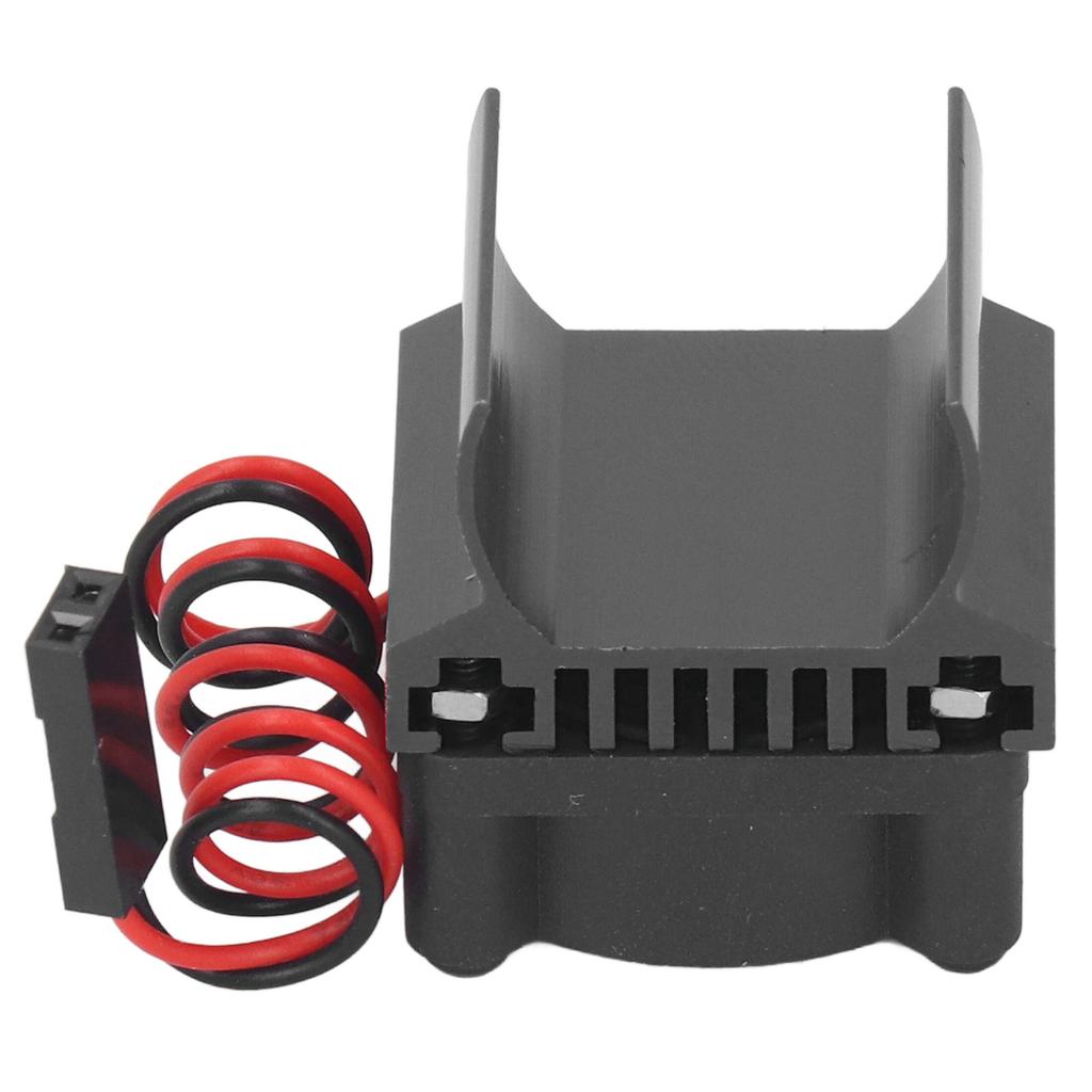 RC Motor Cooling Fan Heatsink Fan RC Accessory for Traxxas 118 Remote Control Car Black