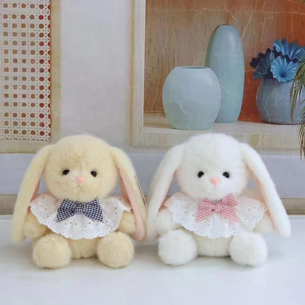 Cute Rice Marten Long Ear Rabbit Plush Toy Fragrance Lolita Rabbit 8 Inch Grabbing Machine Doll Girl Heart Birthday Gift