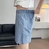 Women's Tencel Denim High-Waist A-Line Summer Shorts - 2026 Ice Silk Casual Wide-Leg Capris.