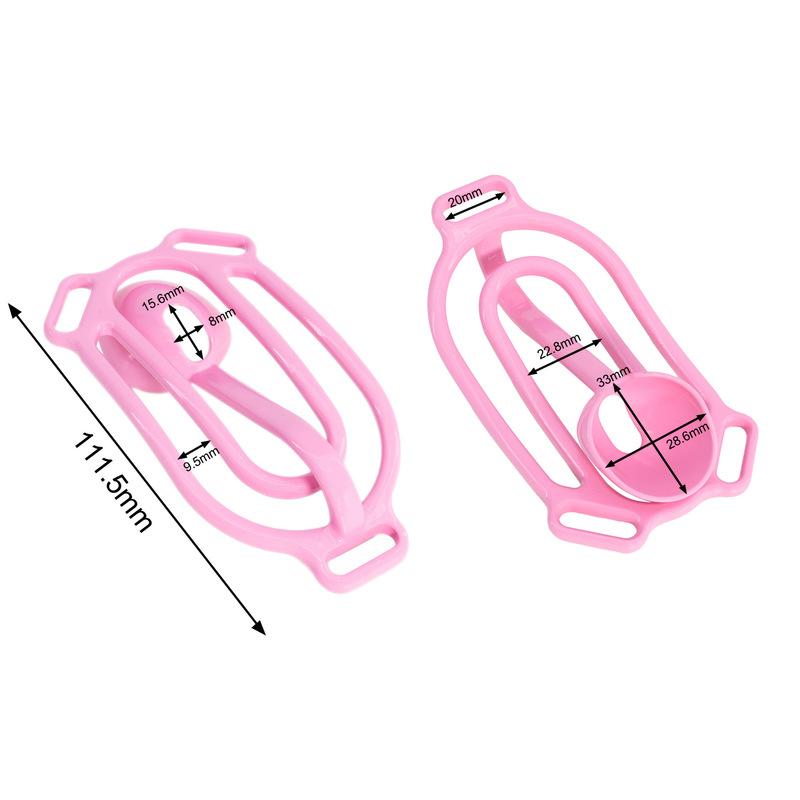Sissy Cross Dressing Fufu Clip Chastity Device Urine Tray Chastity Clip Lower Body Concave Clip Sex Toys