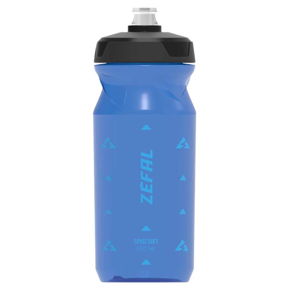 

Zefal SENSE SOFT 65 Bicycle Drink Translucent 76 x 76 x 155L Bottle, Blue, 650ml, 206mm, 71g,