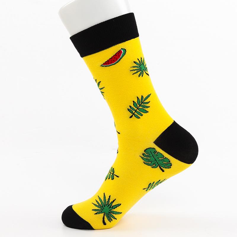 Women's Autumn and Winter Personality Street Tube Cotton Socks