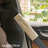 Universal Car Seat Belt Cover Plush Cute Cartoon Car Safety Belt Cover Shoulder Pad For Kids Adults Car Interior Accessories