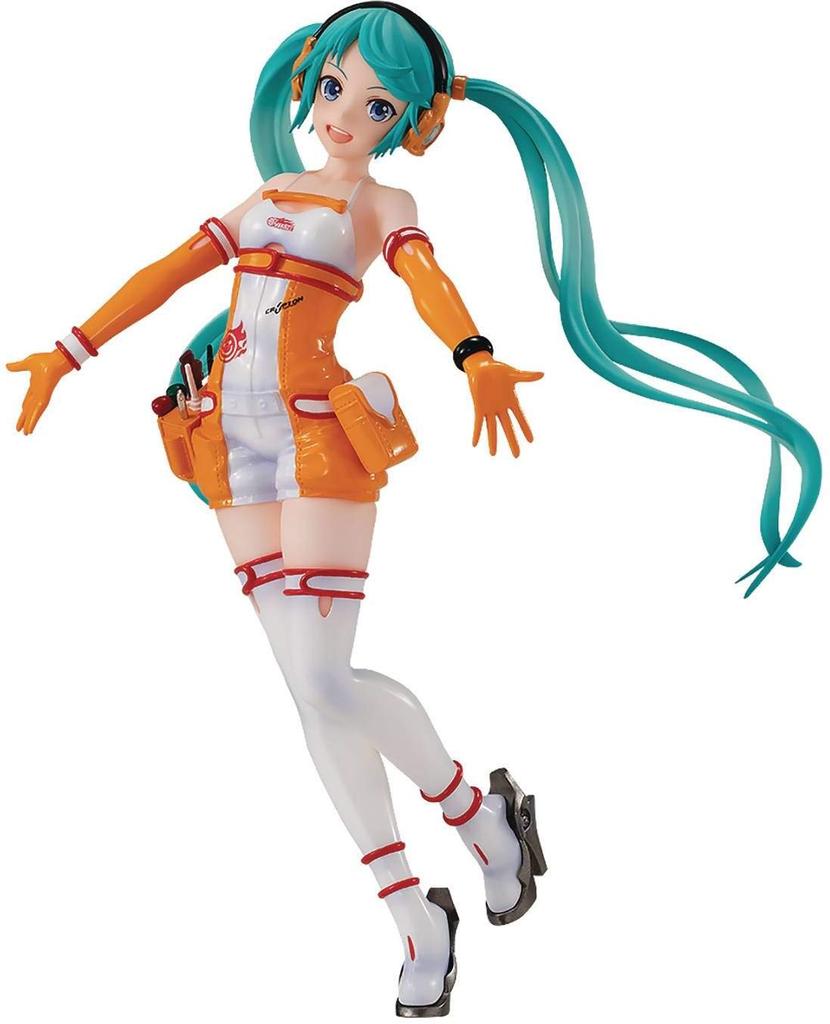 POP UP PARADE Hatsune Miku GT Project Racing Miku 2010 Ver. Hotová figurka lakovaná ABS a PVC bez měřítka