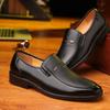 Formal Shoes for Men Slip On Casual Business Shoes Fashion Office Worker Men's Leather Shoes