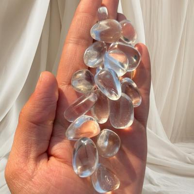 Loose Stone Tumble Lot, Polished Tumble Crystal Quartz, Natural Crystal Stones, Healing Gemstone Quartz, Gemstone Lot.