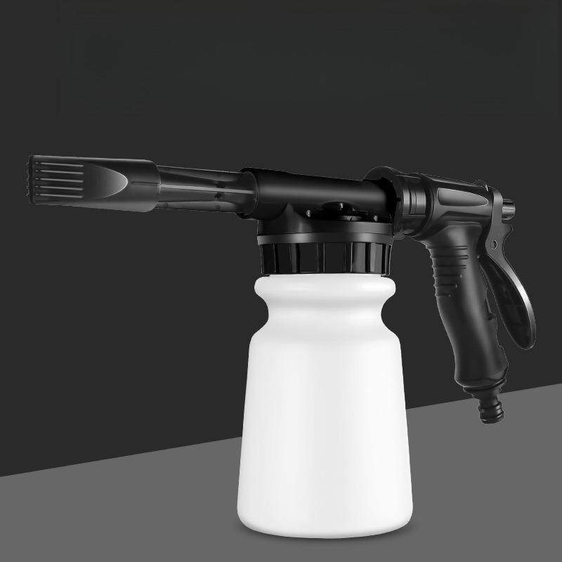 Foam Cannon for Hose Garden Foaming Sprayer 1L Handheld Pressurized Soap Foam Cannon Garden Hose Washer Accessories for Men