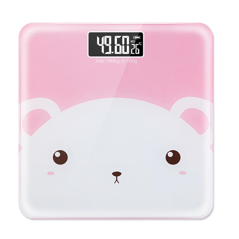Baolan Gradient Smart Electronic Bathroom Scale - Compact, Accurate Body Weight Scale for Adults