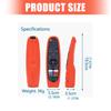 Soft Silicone Protective Case Skin For RM-C3408 TV Remote Shockproof And Dustproof Design