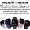 2025 New ECG+PPG Smart Watch Women Heart Rate Blood Lipid Uric Acid Women Menstrual Health Tracker Smartwatches For Android iOS
