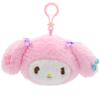 Sanrio Hello Kitty Kuromi Melody Stuffed Toys Pendant Cute Plush Toys Kawaii Keyring Anime Keychain Birthday Gift Party Treats