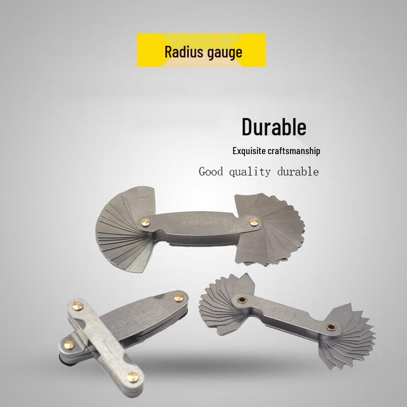 Mingceng Stainless Steel Radius Gauge Set 1 Set