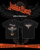 Camiseta Judas Priest Painkiller Masculina Feminina Algodão Oversized Y2k Streetwear Manga Curta Banda de Heavy Metal Gráfico Roupas Femininas Masculinas