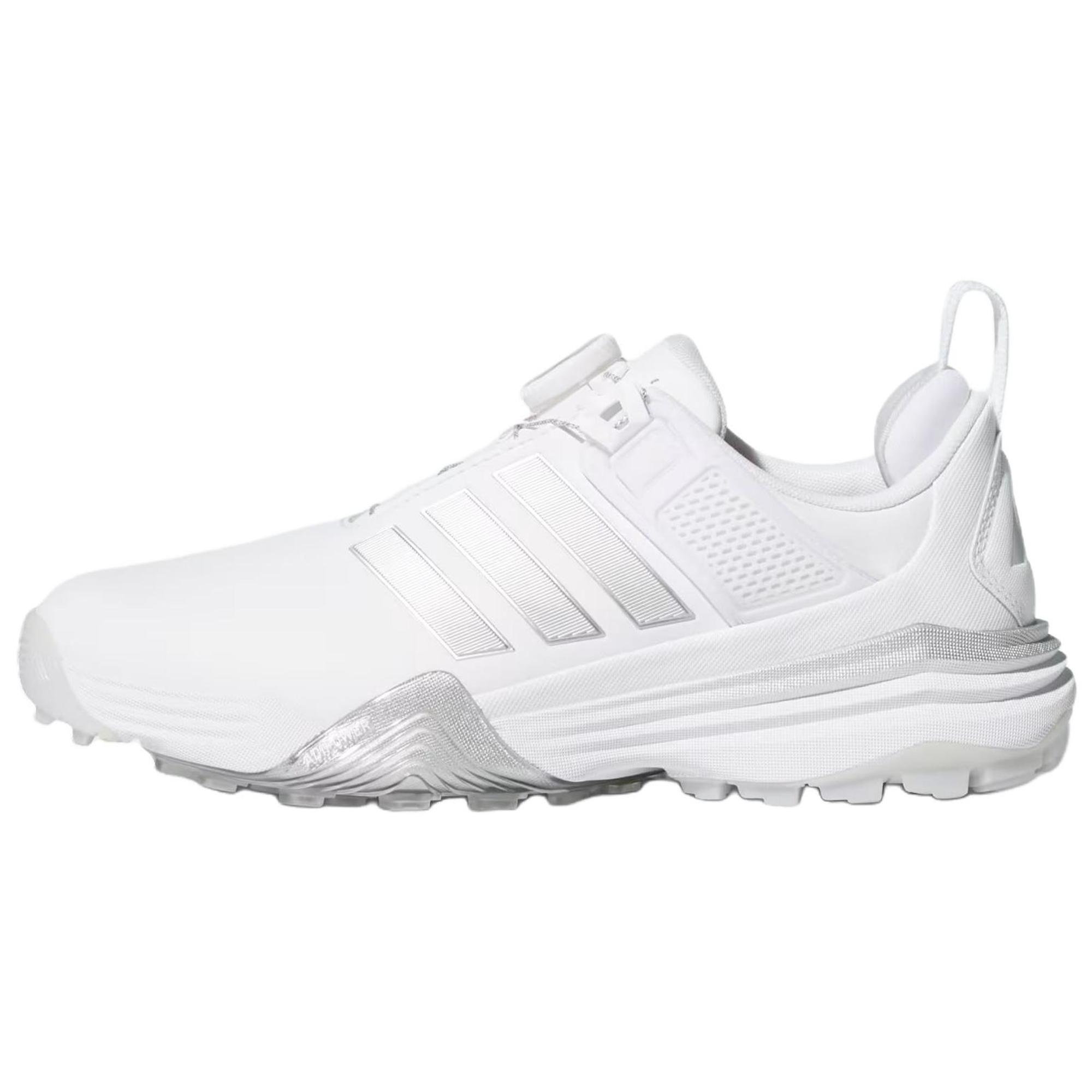 Adidas Adipower 26 Boa Spikeless Comfortable Fit Golf Shoes Women Golf Shoes White Silver JP8385 38