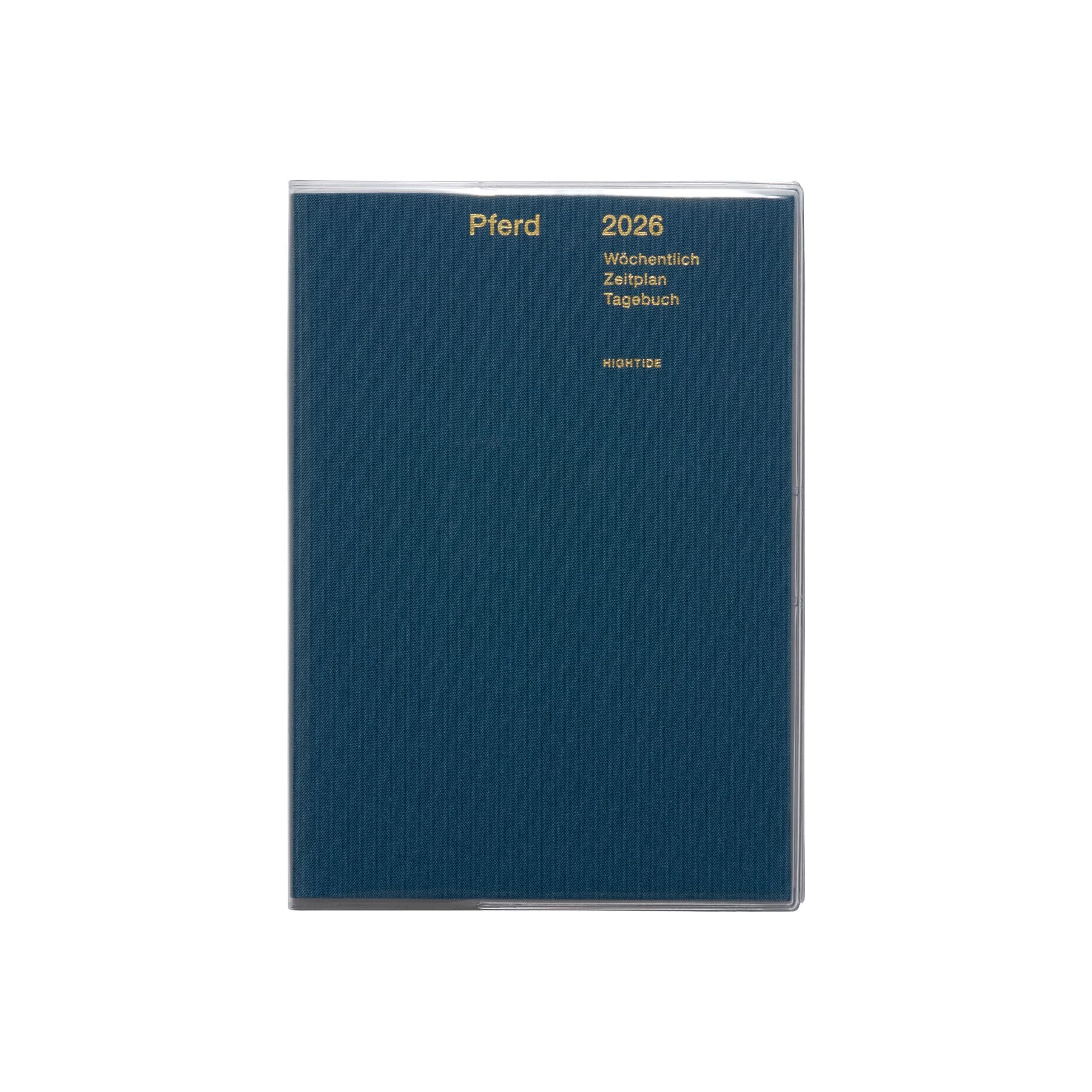 Hightide 2026 Planner Papillon B6 Weekly Block Starts October 2025 Weekly Schedule Book / Blue-Green / / /