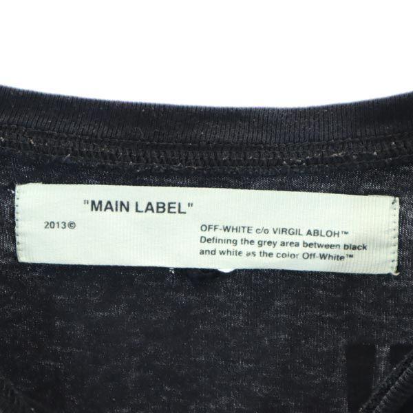 MAIN LABEL Short sleeve Crew neck T-shirt M black Men's Used