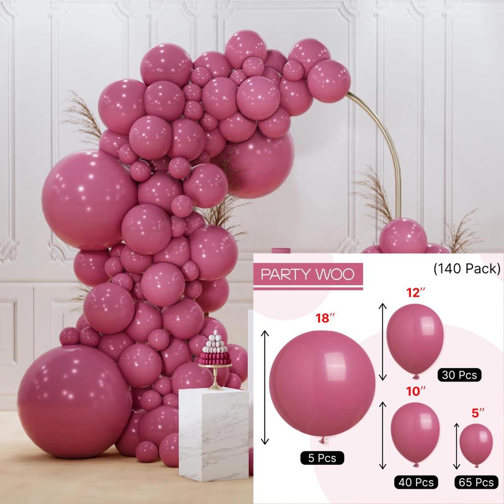 Conjunto de Balões Macarons Matte e Metálicos para Decorações de Festa de Aniversário Multicena
