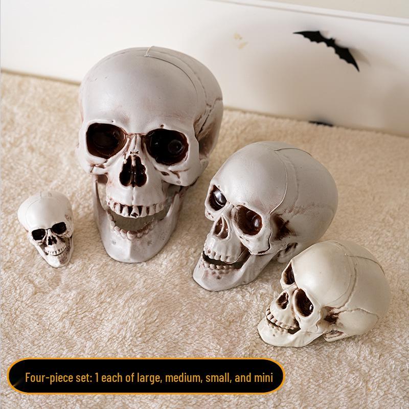 Piccolo Teschio Ornamenti per Halloween per Casa Infestata o Decorazione Bar