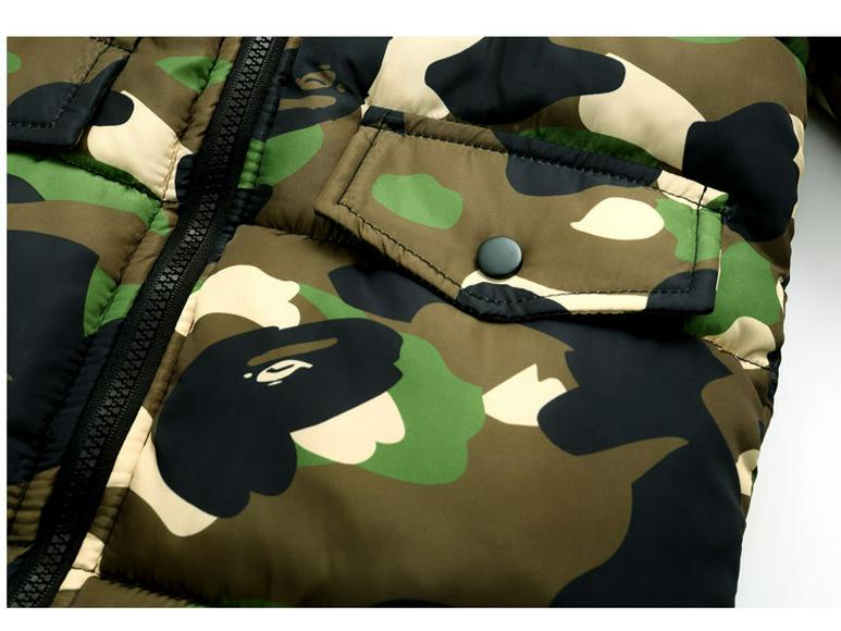 2025 Kids' Mid-Length Down Cotton Jacket with Fur Collar for Boys and Girls - Thickened for Autumn and Winter