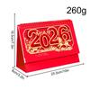 Desktop Calendar 2026 Year Of The Horse Red Hollow Table Calendar Creative Celebration Chinese Style Monthly Calendar Home Decor