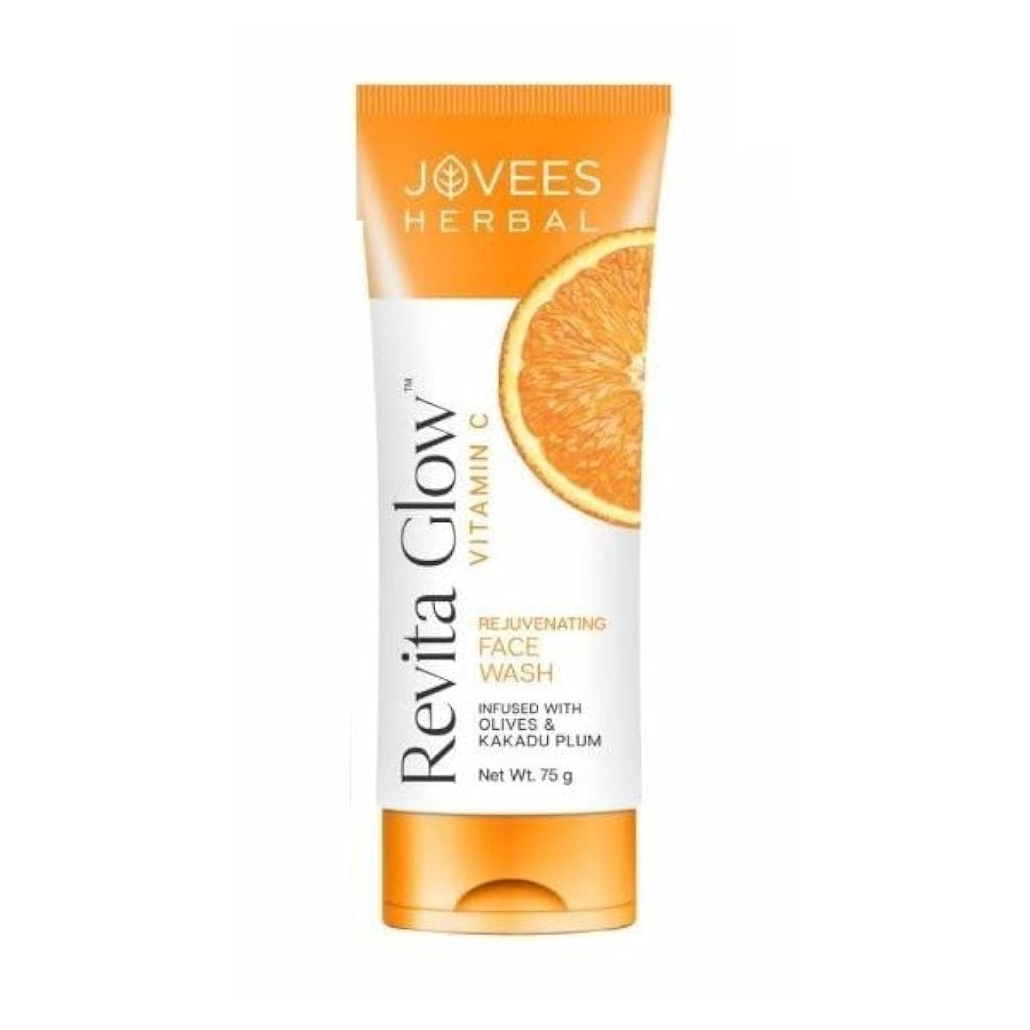 

Jovees Herbal Revita Glow Витамин С Гель для умывания 75г Упаковка 1 для Сияющей Осветленной Увлажненной Кожи