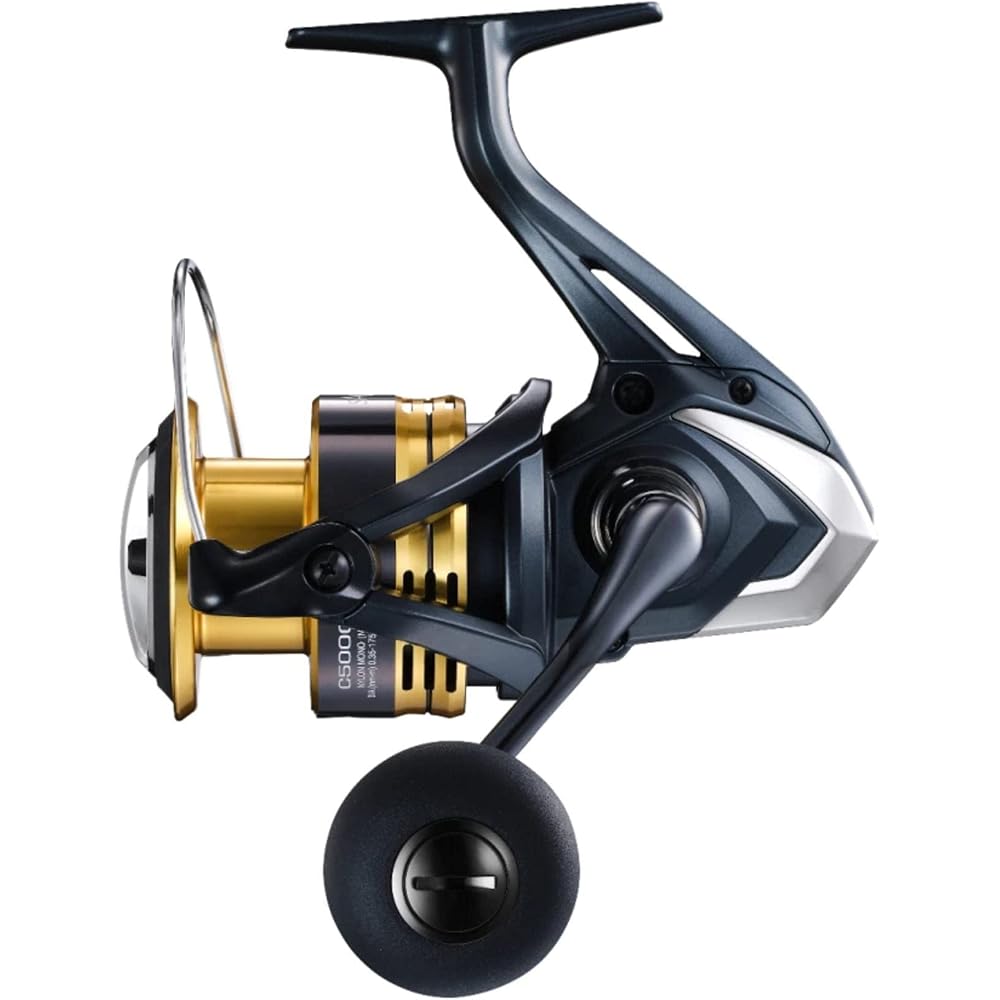 Shimano Sahara C5000XG Spinning Reel Lightweight Design, Smooth Drag System, High Gear Ratio Fishing Tackle