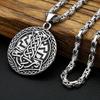 Nordic Viking Thor Hammer Necklace Stainless Steel Odin Crow Pendant For Men Women Unique Amulet Jewelry Gift