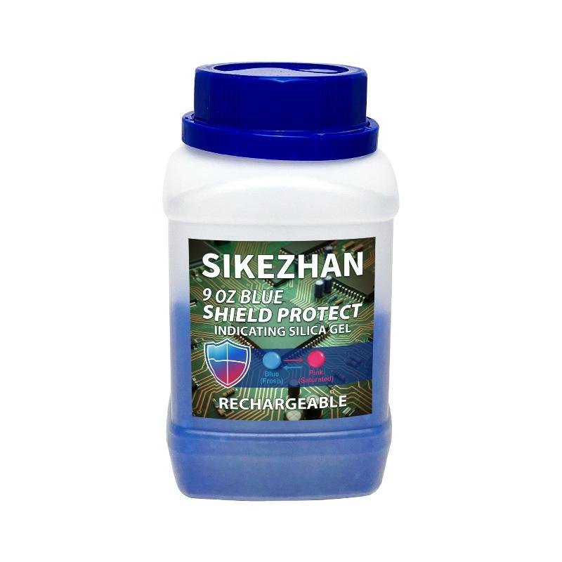 Blue Indicating Silica Gel, Rechargeable Desiccant for Electronics, Camera, PCB & 3D Filament Protection