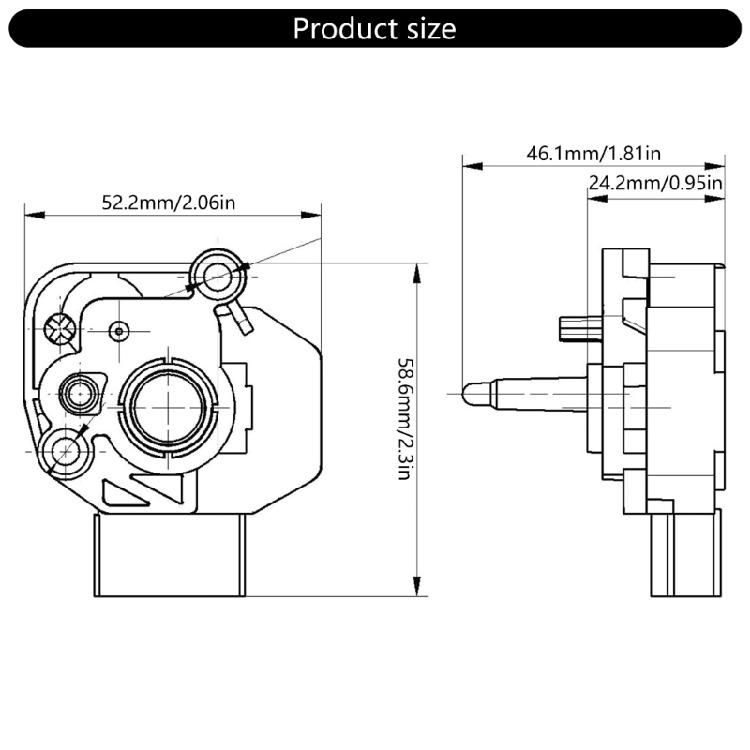 16060-KVS-J01 Replacement Throttle Body TPS Throttle Position Sensor Group TPS Motorbike Accessory for SH125 SH150