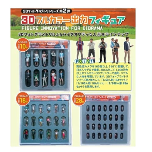 Takeda Diorama Doll 3D Color Realistic Figure 360-Degree Full-Body Photography 3D Photogrammetry (1/50)