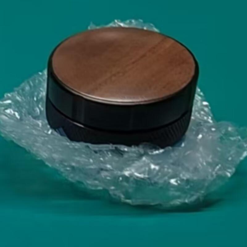 CLITON 58mm Walnut Wood 3-Paddle Coffee Distributor & Tamper